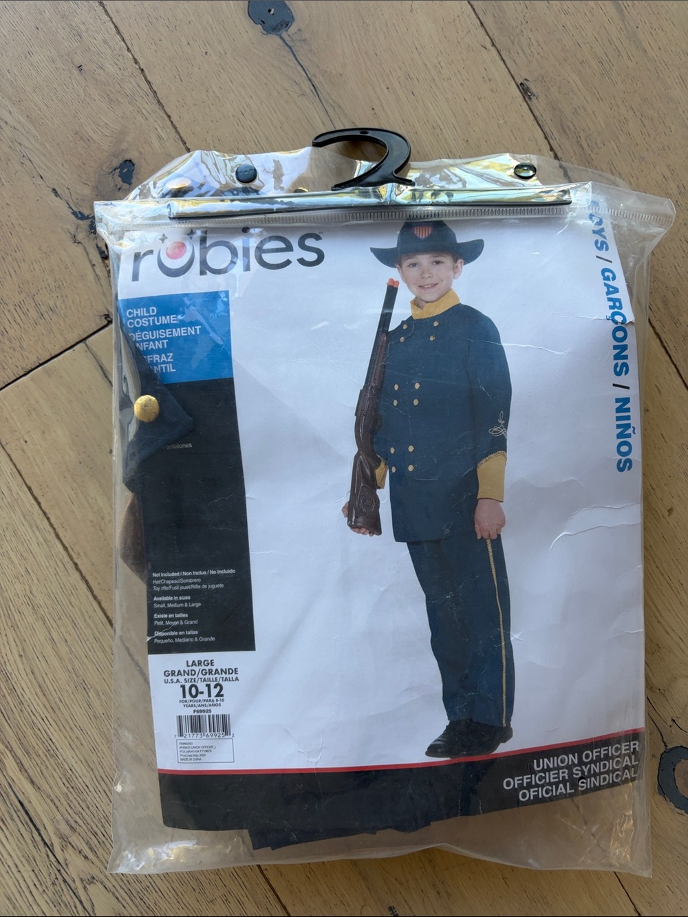 Rubie's Union Officer Costume - Navy & Gold